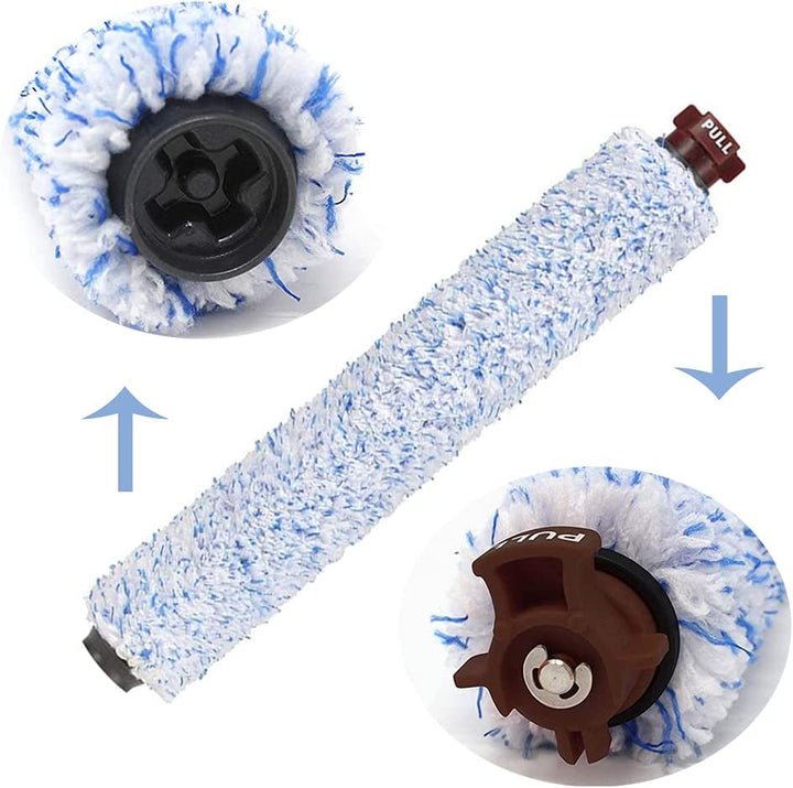 CrossWave Wood Floor Brush Rolls Replacement 1926 with Filter for Bissell