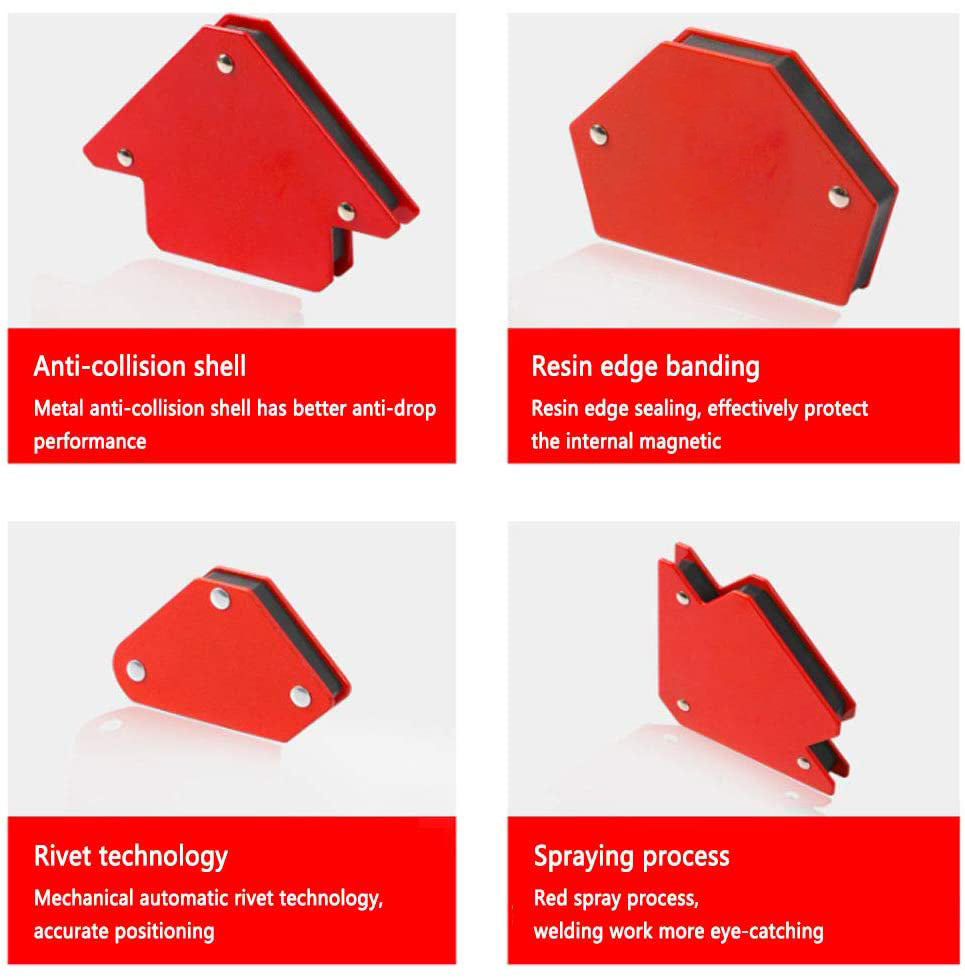 6Pcs Multi-Angle Magnet Welding Holder