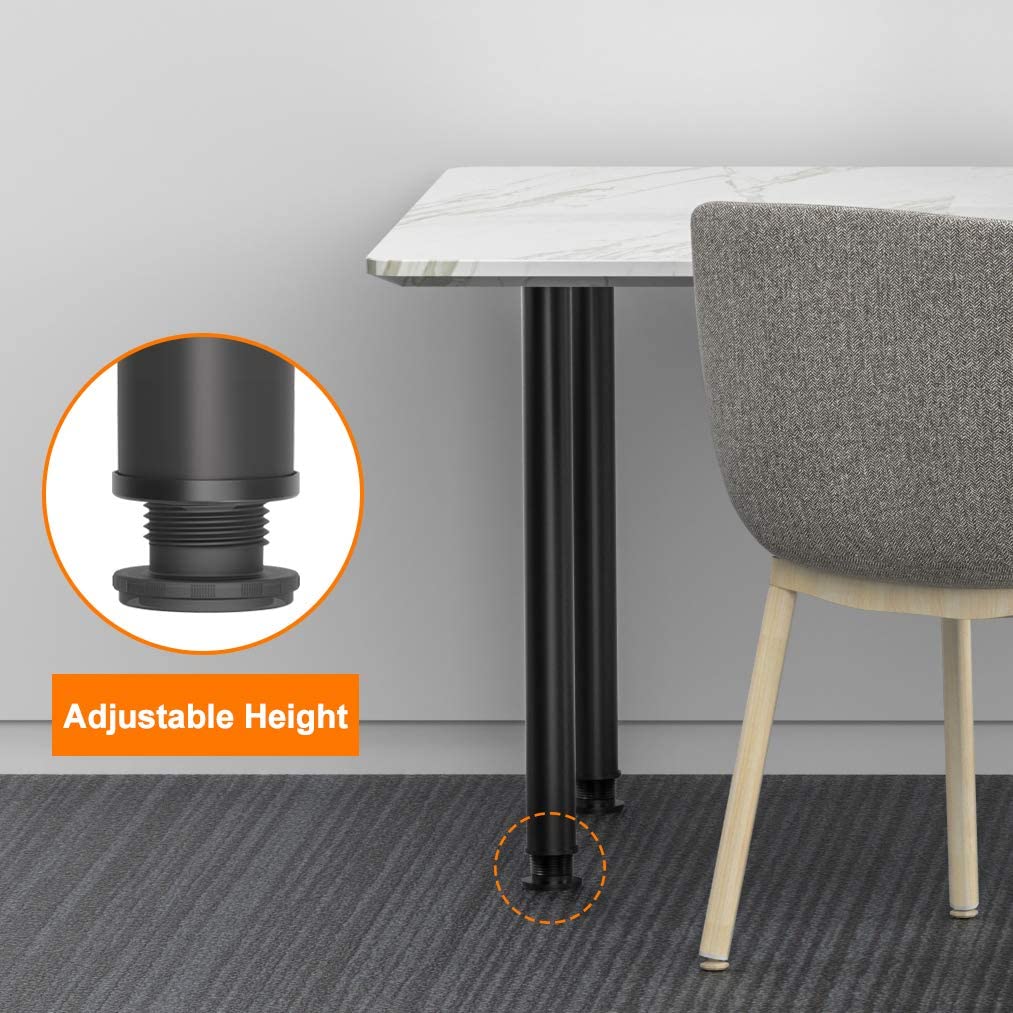 Adjustable Office Table Furniture Metal Desk Legs-87cm