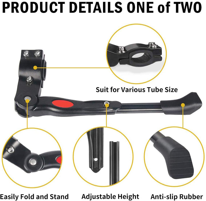 Aluminum Alloy Adjustable Bicycle Kickstand