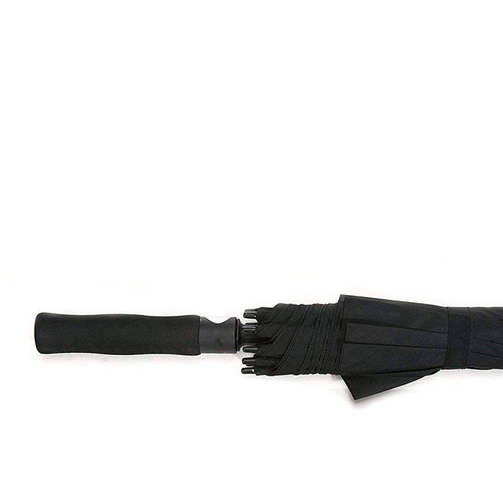 Double Canopy Vent Extra Large Golf Umbrella - Black