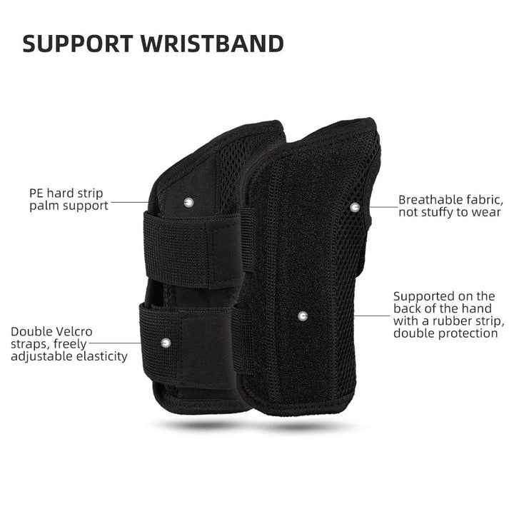 Carpal Tunnel Wrist Brace Support With Metal Stabilizer-Left(L/XL)