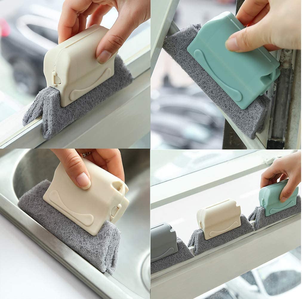 2pack Magic Door Window Groove Cleaning Brush