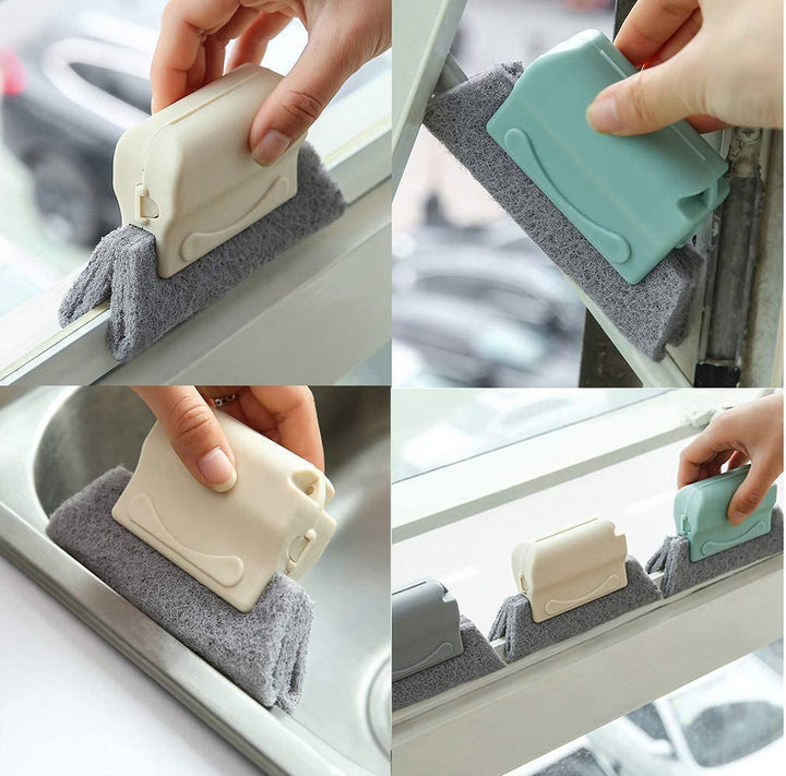 2pack Magic Door Window Groove Cleaning Brush