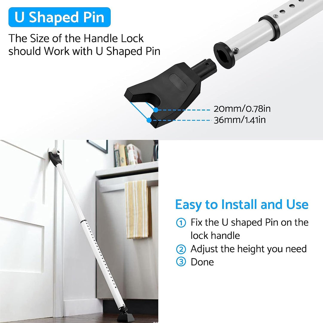 2 in 1 Door Security Bar Sliding Door Security Bar