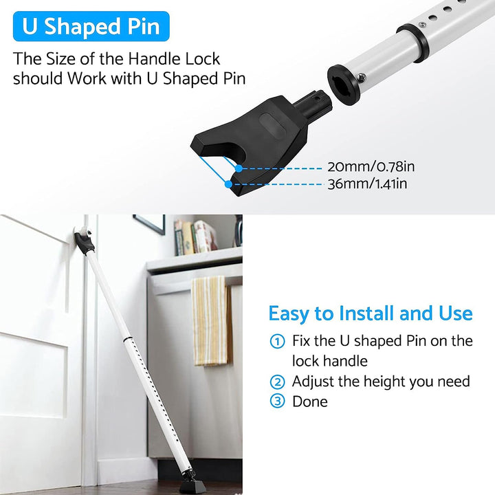 2 in 1 Door Security Bar Sliding Door Security Bar