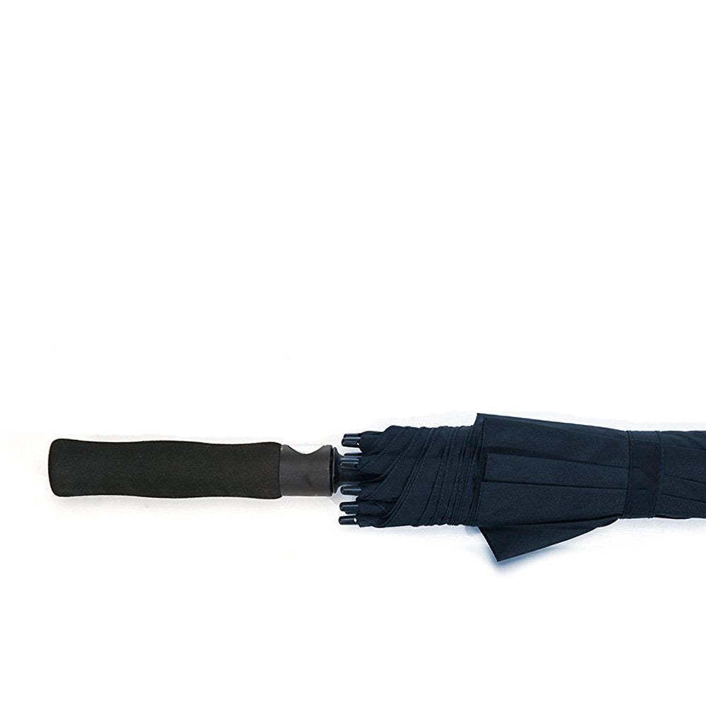 Double Canopy Vent Extra Large Golf Umbrella - Blue
