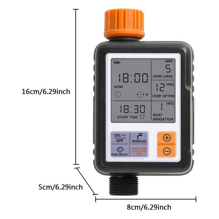 Single Outlet Water Timer for Garden Hose Faucet