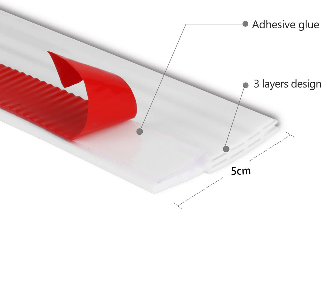 Door Draft Stopper Silicone Door Seal Strip 100cm