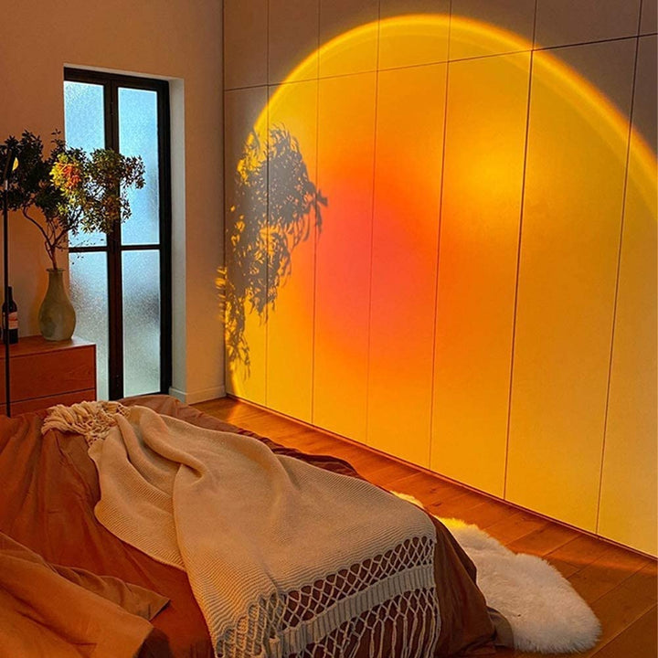USB LED Sunset Projection Photography Light