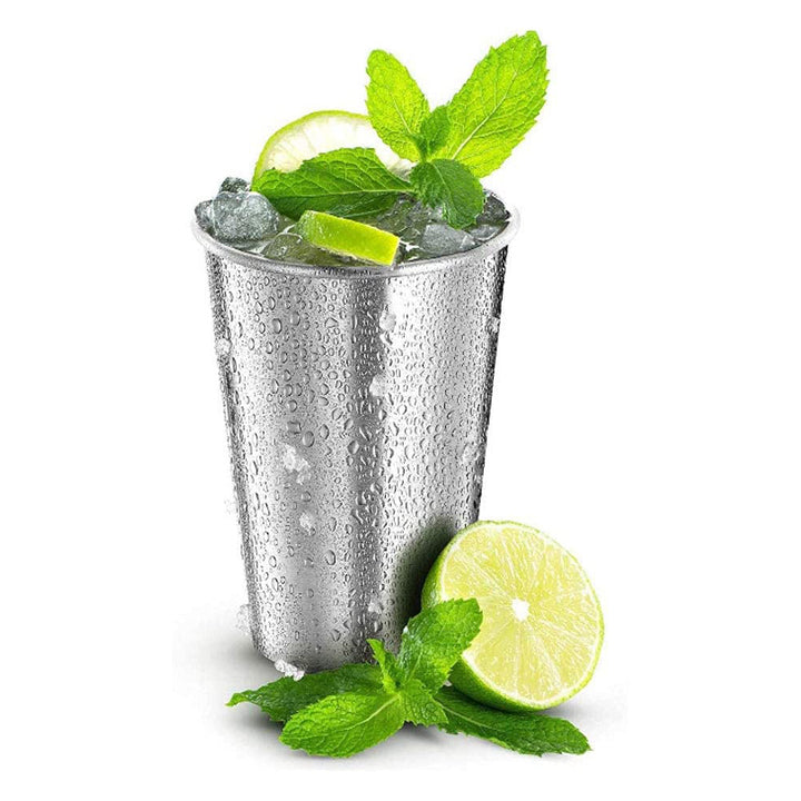5Pack Stainless Steel Pint Cups Shatterproof Cup