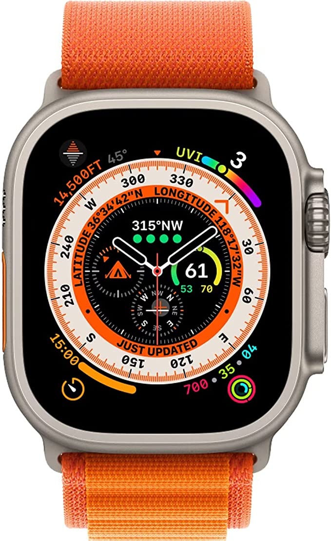 Alpine Band Strap Compatible With Apple Watch 41MM 40MM 38MM-Orange