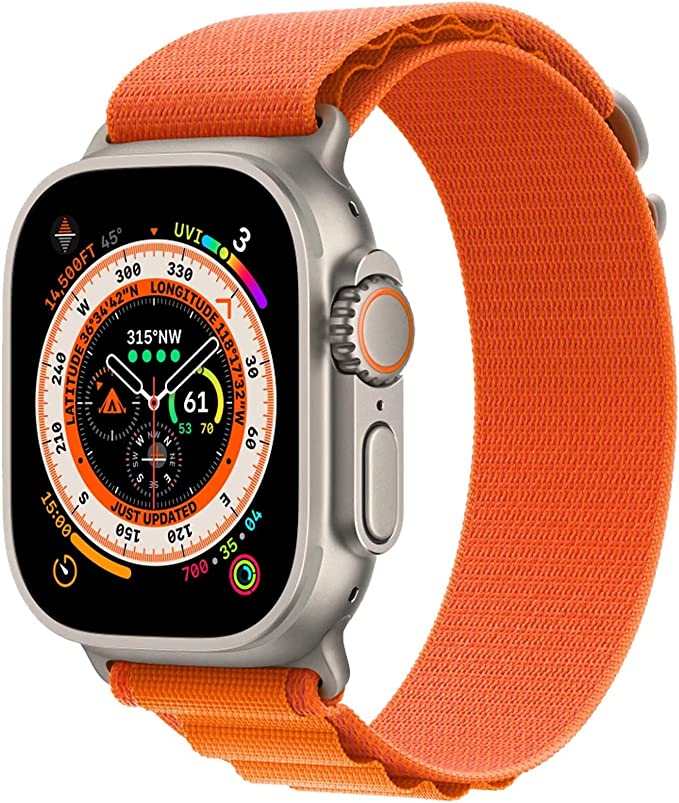 Alpine Band Strap Compatible With Apple Watch 41MM 40MM 38MM-Orange