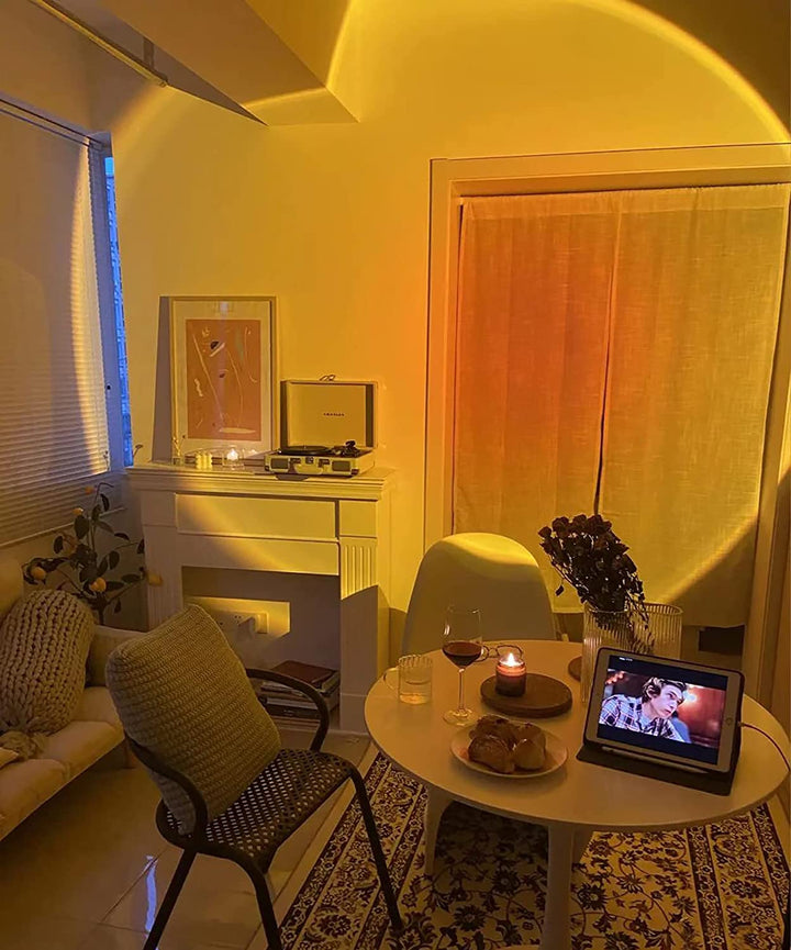 USB LED Sunset Projection Photography Light
