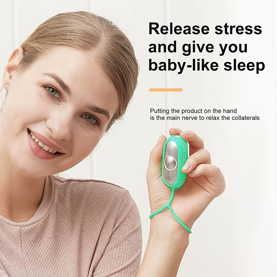 Hand-held Micro-Current Intelligent Sleep Aid Instrument-Gray