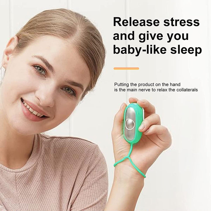 Hand-held Micro-Current Intelligent Sleep Aid Instrument-Gray