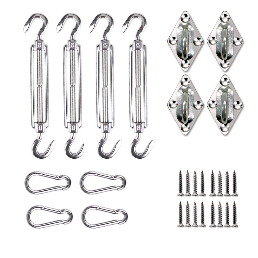 12pcs Sun Shade Sail Hardware Kit-8MM