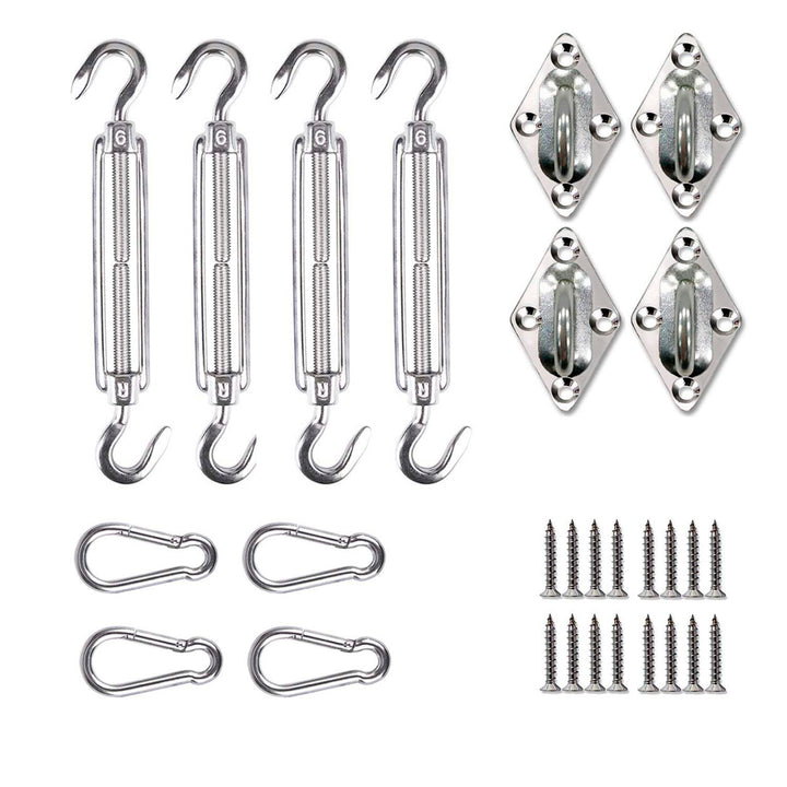 12pcs Sun Shade Sail Hardware Kit-8MM