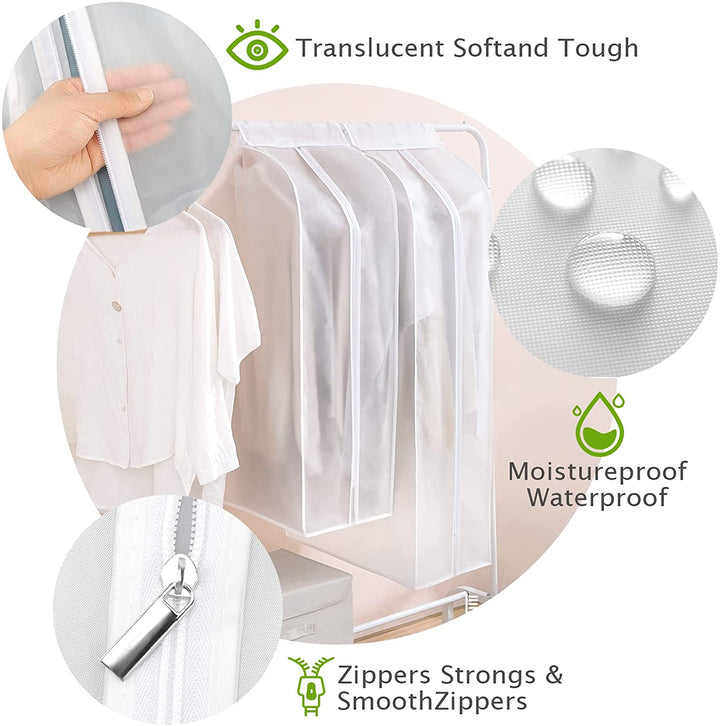 Lightweight Closet Garment Clothes Cover Protector 30x60x110 cm