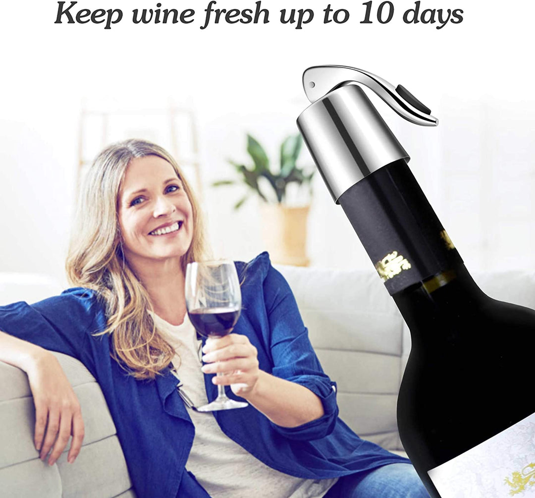 Stainless Steel Wine Bottle Stopper Wine Saver