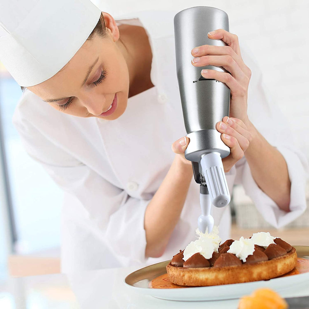 Professional Aluminum Homemade Whipped Cream Dispenser