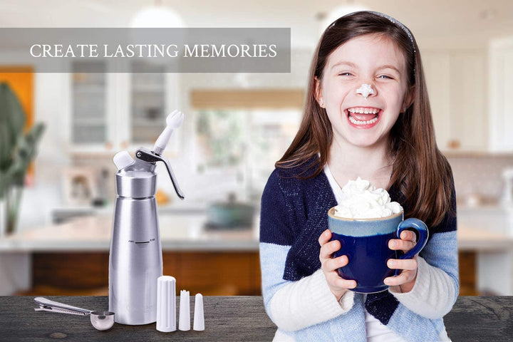 Professional Aluminum Homemade Whipped Cream Dispenser