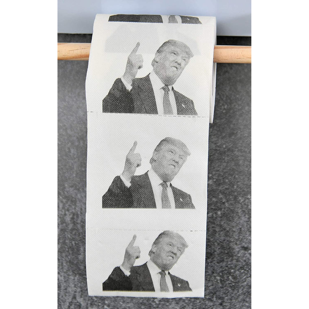 Donald Trump Kiss Prank Funny Joke Toilet Paper 2 Rolls