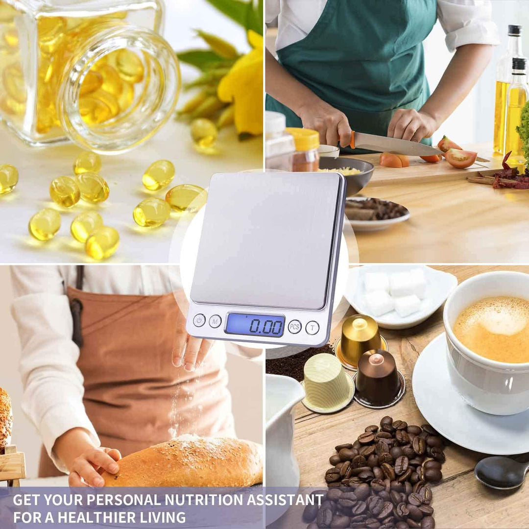 Digital Kitchen Scale for Jewelry, Nutritional Intake