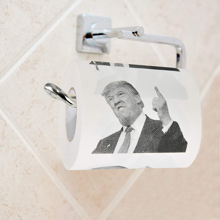 Donald Trump Kiss Prank Funny Joke Toilet Paper 2 Rolls