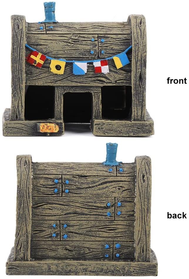 Aquarium Ornament Fish Tank Decoration-Krusty Krab
