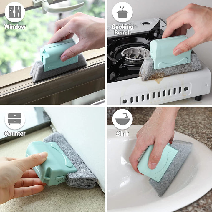 2pack Magic Door Window Groove Cleaning Brush