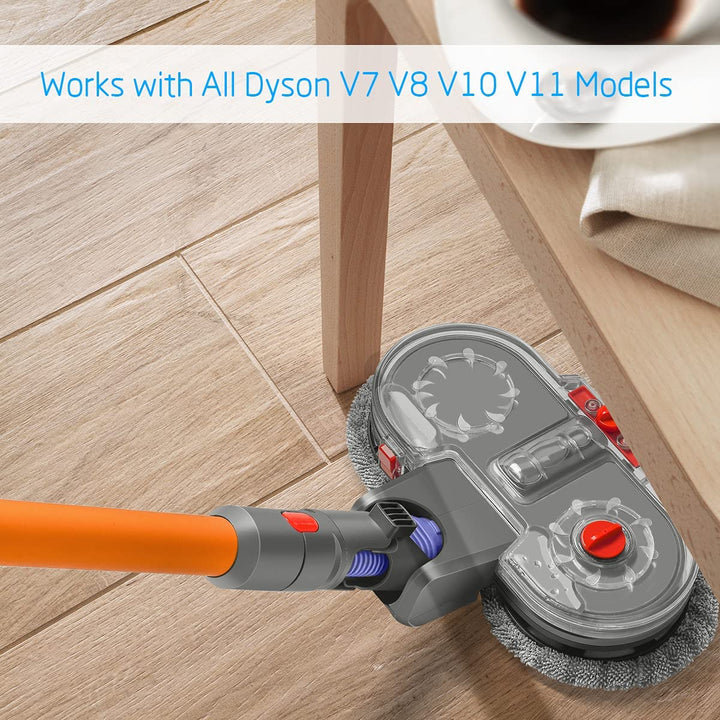 Electric Double Mop Attachment for Dyson V7 V8 V10 V11 V15