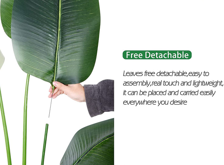 Artificial Plastic Tropical Palm Tree Ravenala-120CM