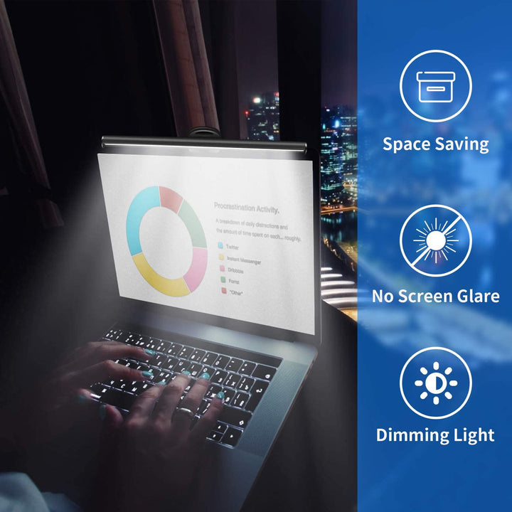 USB LED Task Lamp Laptop Monitor Light Bar 26cm