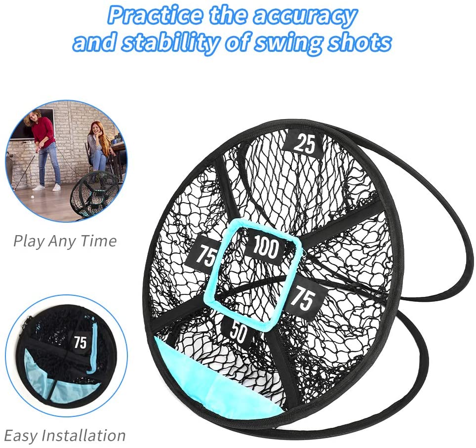Pop Up Golf Chipping Training Net
