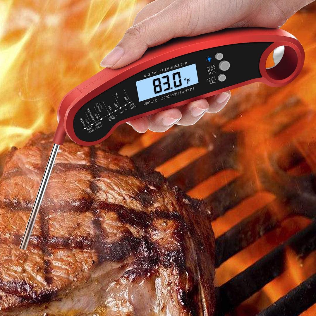 Instant Read Meat Thermometer for Grill and Cooking