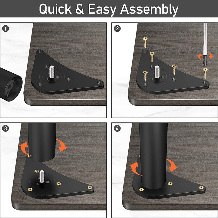 Adjustable Office Table Furniture Metal Desk Legs-87cm
