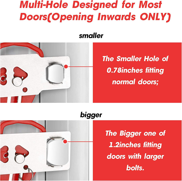 Portable Traveling Hotel Home Safety Door Lock