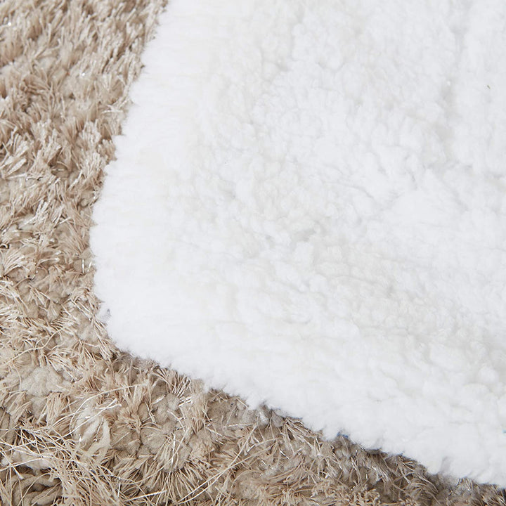 Thick Fuzzy Soft Sherpa Fleece Bed Sofa Blankets-Gray