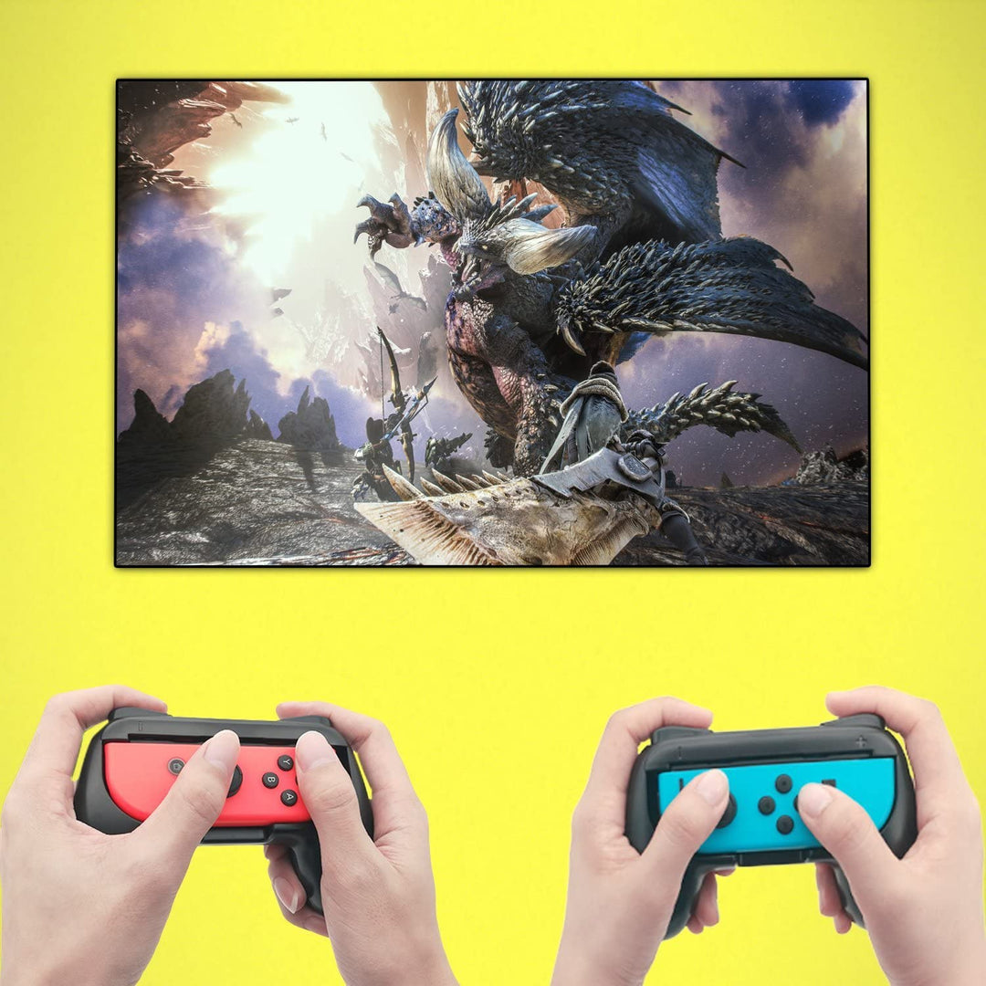 Handheld Grips Case for NS Joycon Black