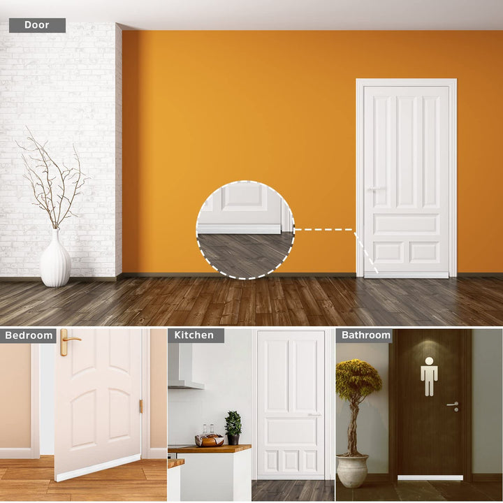 Door Draft Stopper Silicone Door Seal Strip 100cm
