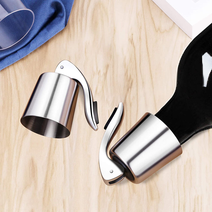 Stainless Steel Wine Bottle Stopper Wine Saver