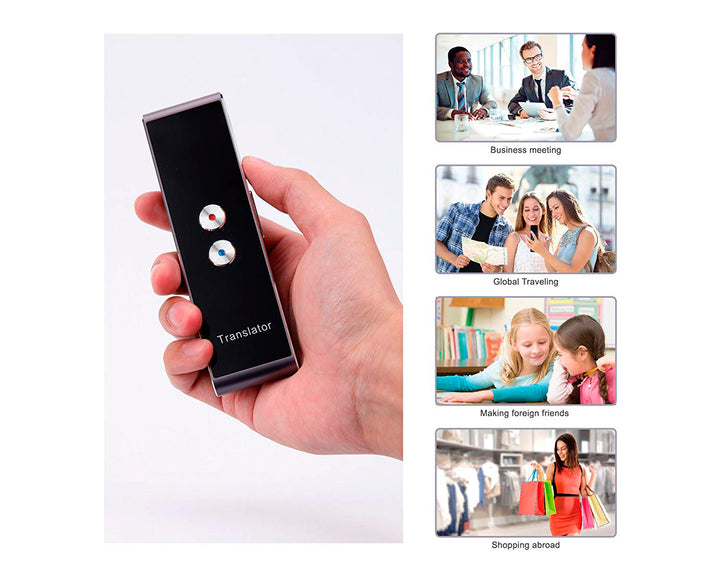 Handheld Pocket Smart Two-Way Language Voice Translator