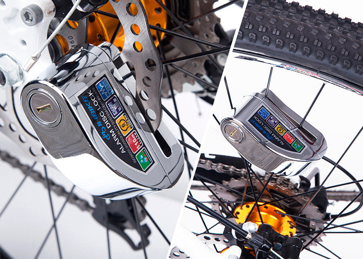 Anti-theft Motorcycle Motorbike Alarm Disc Lock