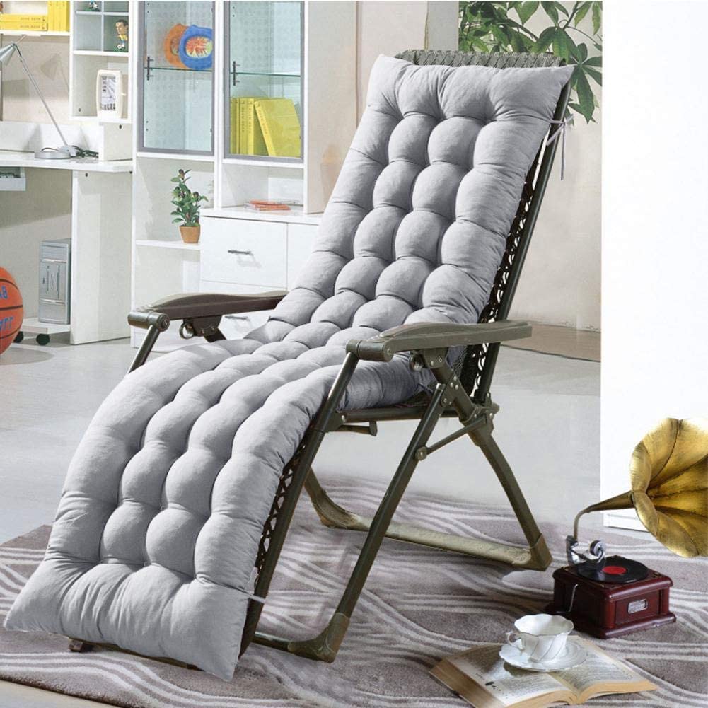 155cm Thickened Patio Indoor Outdoor Lounge Chair Cushion
