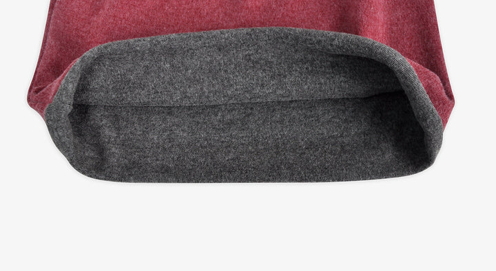 Unisex Dual Layer Slouchy Beanie-Grey