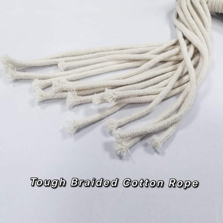 4 Pack Simple Design Indoor Planter Hanging Rope with Steel Hook-Type A