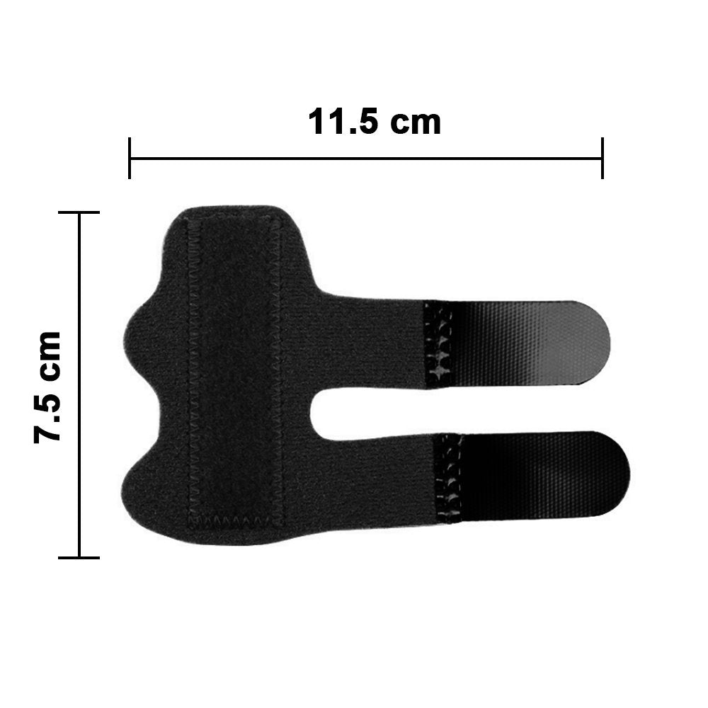 2Pcs Adjustable Aluminum Alloy Finger Splint