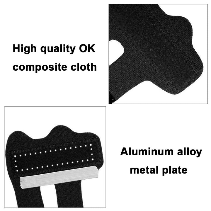 2Pcs Adjustable Aluminum Alloy Finger Splint