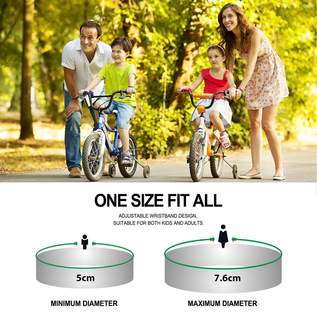 PU Leather Mosquito Repellent Bracelets 12 Pack